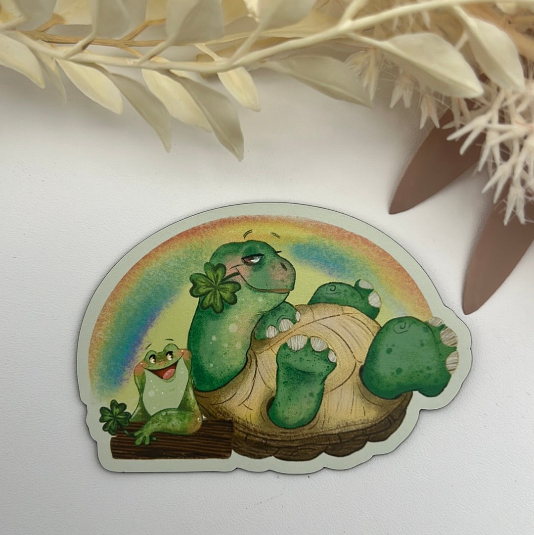 Turtle & Frog - Limited Edition Magnet