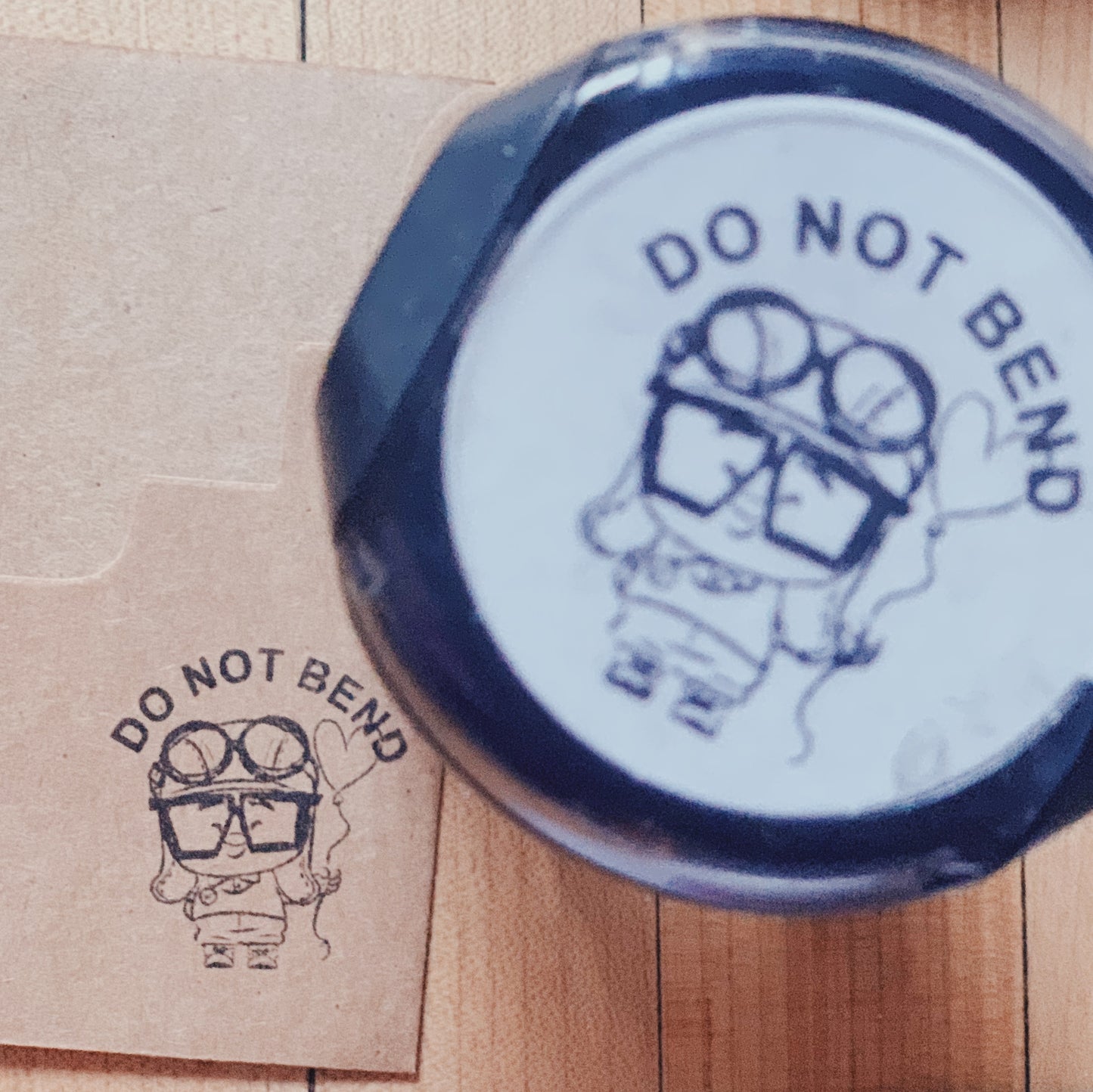 Custom Self Inking Stamp with Existing Character